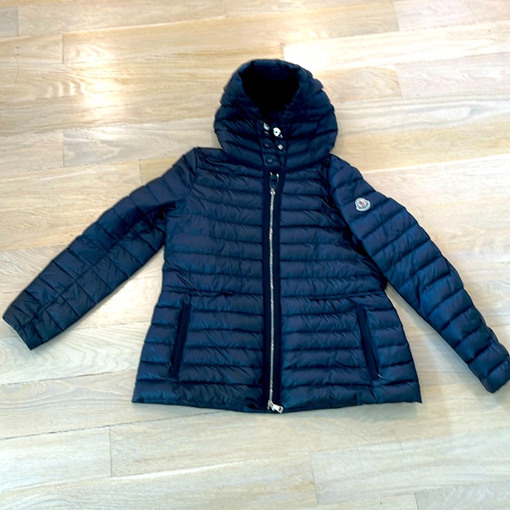 MONCLER blue lightweight women’s jacket
